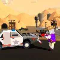PLay Zombie Derby Pixel Survival now!